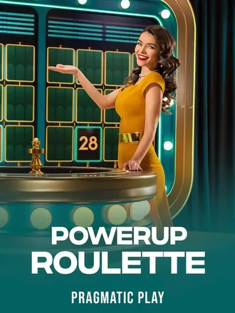 Table de PowerUP Roulette en direct de Pragmatic Play