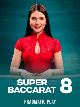 Table de Super 8 Baccarat en direct de Pragmatic Play